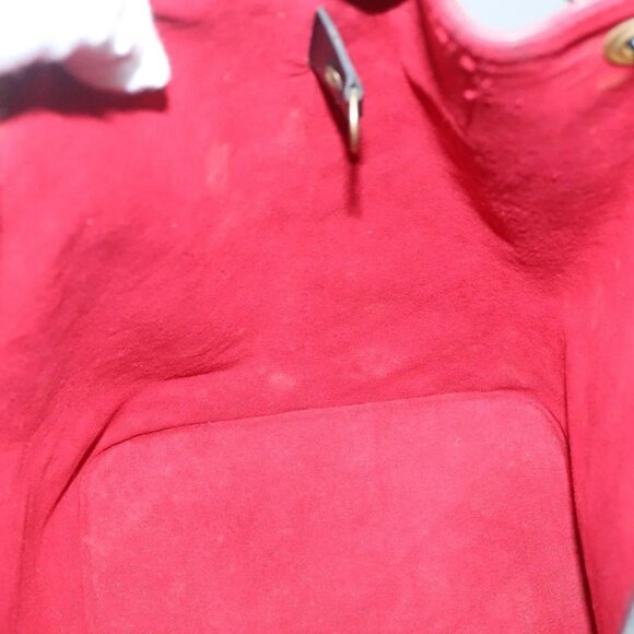 LOUIS VUITTON Epi Petit Noe Shoulder Bag Bicolor Black Red M44017 Auth 134616 - Picture 12 of 16